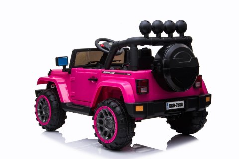 MEGA JEEP FULLTIME, NAPĘD 4X4, 1X12V ,WOLNY START/ MIĘKKIE KOŁA, FUNKCJA BUJANIAEXCLUSIVE/7588