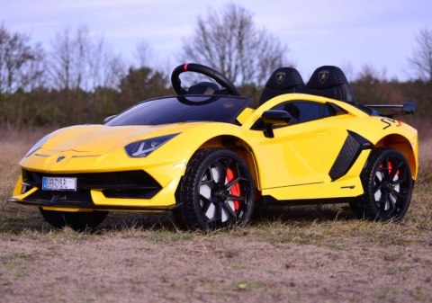 ORYGINALNE LAMBORGHINI SVJ PEŁNA OPCJA, MIĘKKIE KOŁA, MIĘKKIE SIEDZENIE/HL328