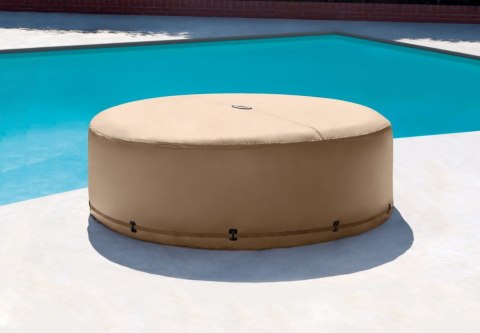 Dmuchane ogrodowe Spa Hydromasaż SAHARA TAN ROUND INTEX 28476