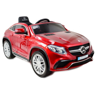 Auto na Akumulator Mercedes GLE63 Coupe Czerwony