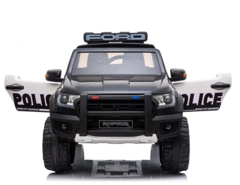 FORD RANGER F150RP POLICJA LICENCJA, MIĘKKIE KOŁA EVA, WOLNY START, KLUCZYK FULL OPCJA 12V F ORD RAPTOR POLICJA