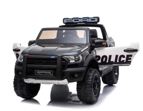 FORD RANGER F150RP POLICJA LICENCJA, MIĘKKIE KOŁA EVA, WOLNY START, KLUCZYK FULL OPCJA 12V F ORD RAPTOR POLICJA