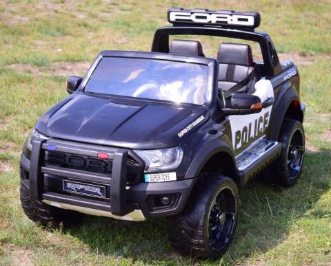 FORD RANGER F150RP POLICJA LICENCJA, MIĘKKIE KOŁA EVA, WOLNY START, KLUCZYK FULL OPCJA 12V F ORD RAPTOR POLICJA