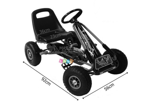 WIELKI GOKART A-15- POMPOWANE KOŁA HIT JAKOŚĆ /A-15