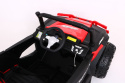 Buggy na akumulator BOOM Racer 4x4 na akumulator BOM BOOM EVA Ecoskóra Pilot MP3 LED Bagażnik