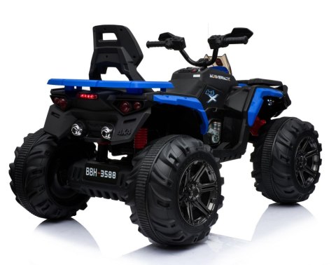 MEGA WIELKI QUAD MAVERICK Z NAPĘDEM 4X4, AMORTYZATORY, MIĘKKIE KOŁA,/BBH3588