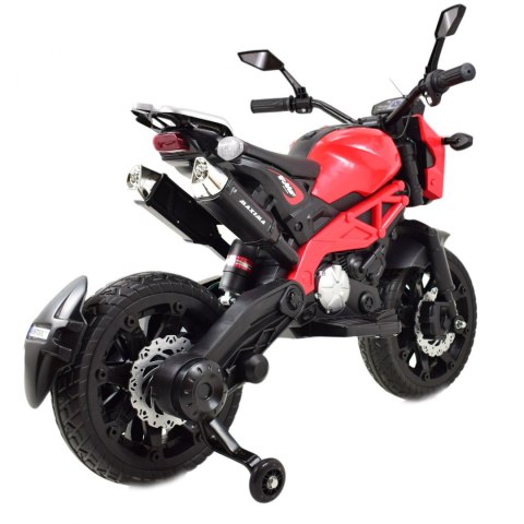 MEGA MOTOR CROSS STRONG 2 EXCLUSIVE, AMORTYZATOR, GAZ W MANETCE, HAMULEC/DLS01