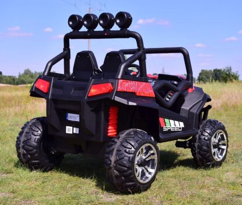 MEGA BUGGY 4X4, 2x12V SPEED NEW DLA 2 DZIECI, MĘKKIE KOŁA, MIĘKKIE SIEDZENIA/S2588