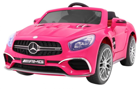 Mercedes dla dziecka Auto na akumulator Mercedes SL65 AMG na Licencji SKÓRA 2x45W