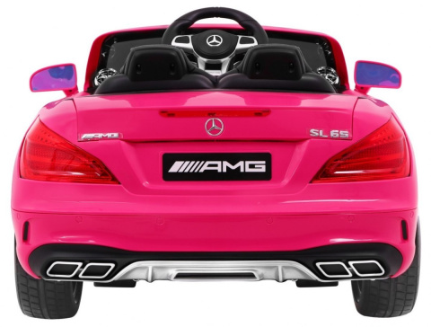 Mercedes dla dziecka Auto na akumulator Mercedes SL65 AMG na Licencji SKÓRA 2x45W