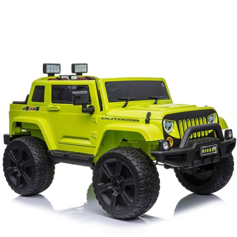 MEGA JEEP DRIFFTER EXCLUSIVE DLA 2 DZIECI, WOLNY START/ LAKIER. MIĘKKIE SIEDZENIE HP-011