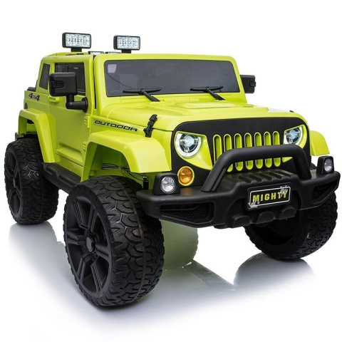 MEGA JEEP DRIFFTER EXCLUSIVE DLA 2 DZIECI, WOLNY START/ LAKIER. MIĘKKIE SIEDZENIE HP-011