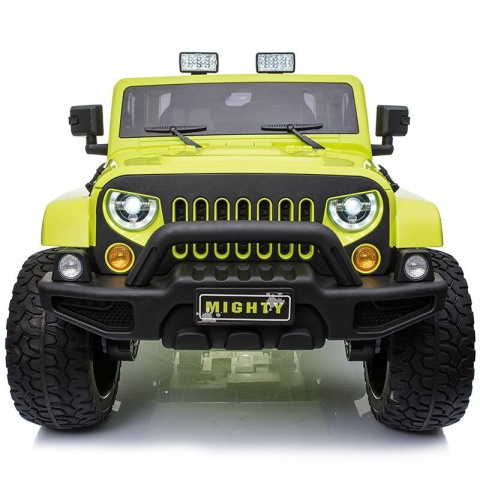 DWUOSOBOWY JEEP MIGHTY, NAPĘD 4X4, WOLNY START, MIĘKKIE KOŁA, EXCLUSIVE/HL-1668