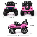 Jeep na akumulator dla dziewczynki