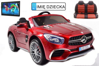 MERCEDES SL65 AMG PILOT, WOLNY START, WALIZKA DO AKUMULATORA , MP4 /XMX602