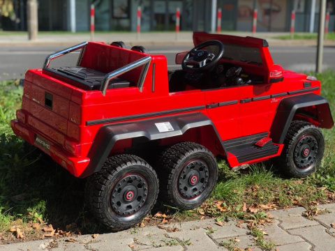 AUTO NA AKUMULATOR Mercedes G63 6x6 Czarny