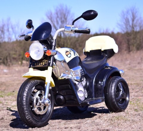 MOTOR CHOPPER SPORT Z KUFERKIEM, KOGUTEM I DŹWIĘKAMI/X818