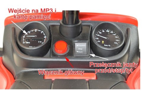 FORD RANGER JEŻDZIK, PCHACZ, KARMIDEŁKO,POJAZD NA AKUMULATOR, MIĘKKIE SIEDZENIE/DKP01