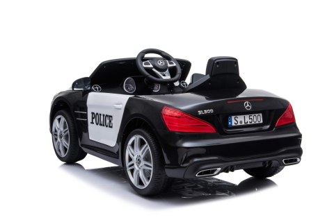 MERCEDES POLICJA SL500, MIĘKKIE SIEDZENIE , MIEKKIE KOŁA, SYSTEM ESW, RADIO FM /S301