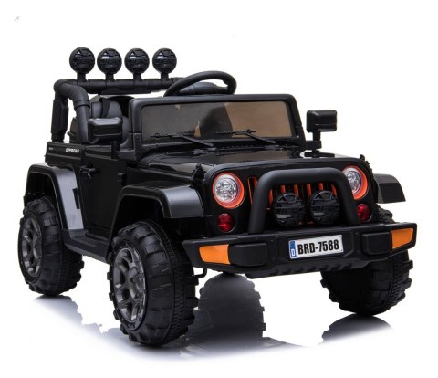 MEGA JEEP FULLTIME, NAPĘD 4X4, 1X12V ,WOLNY START/ MIĘKKIE KOŁA, FUNKCJA BUJANIAEXCLUSIVE/7588