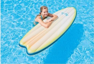 Materac Deska SURFS UP 178 x 69 cm INTEX Biała