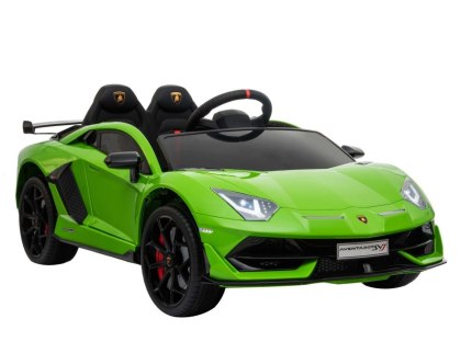 ORYGINALNE LAMBORGHINI SVJ PEŁNA OPCJA, MIĘKKIE KOŁA, MIĘKKIE SIEDZENIE/HL328