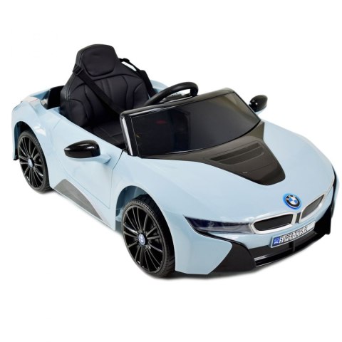 ORYGINALNE BMW I8 - MIĘKKIE KOŁA, MIĘKKIE SIEDZENIE/JE1001