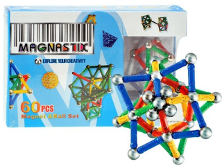 Magnetic blocks 60 elements MAGNASTIX ZA0655