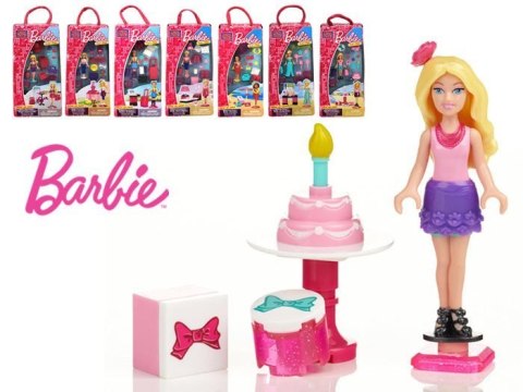 Mega Bloks BARBIE LALKA pasująca do klocków ZA1891