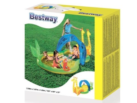 Bestway Dmuchany plac zabaw ZOO brodzik 53060