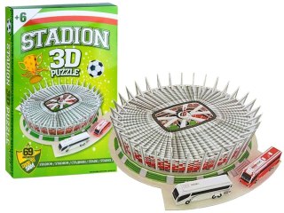 Puzzle 3D Stadion piłkarski 69 elementów ZA2049