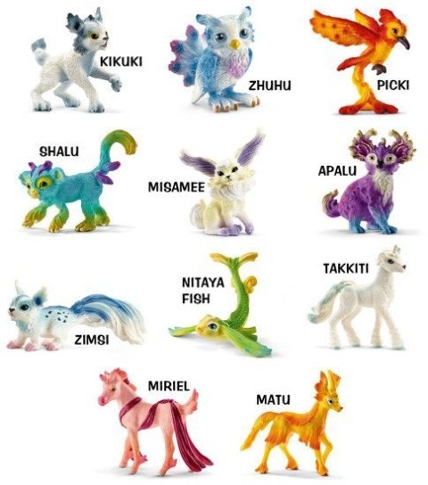 Schleich FIGURKI zwierzątka Elfy Bayala ZA2289