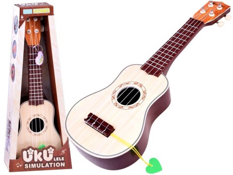 Gitara dla dziecka UKULELE plastikowa IN0100