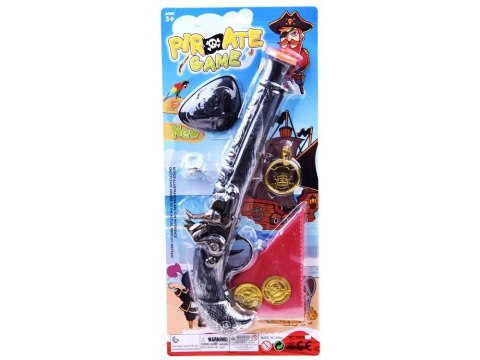 Pistolet dla pirata do zabawy + akcesoria ZA2509