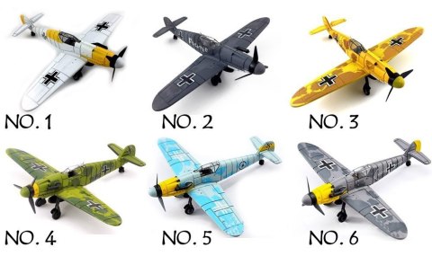 Plastikowy Samolot BF-109 do składania 1:48 ZA2589