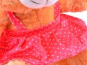 Uroczy Miś pluszowy dziewczynka w sukience ZA2483
