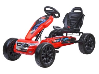 Ford sportowy Gokart na pedały miękkie koła SP0530