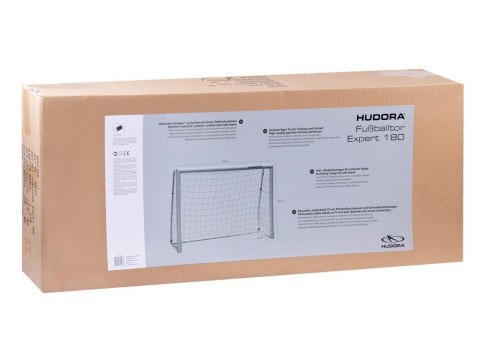 Hudora Bramka piłkarska Expert 180x120x60cm 76933