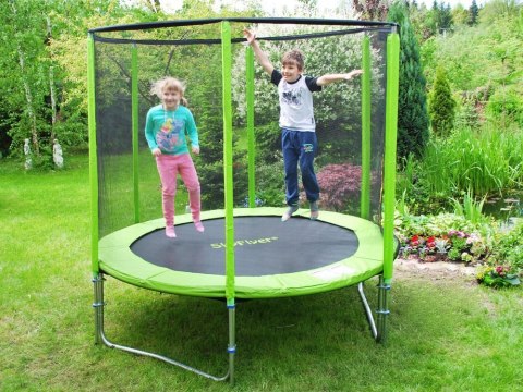 Trampolina ogrodowa SKYFLYER RING 2w1 180cm 6FT