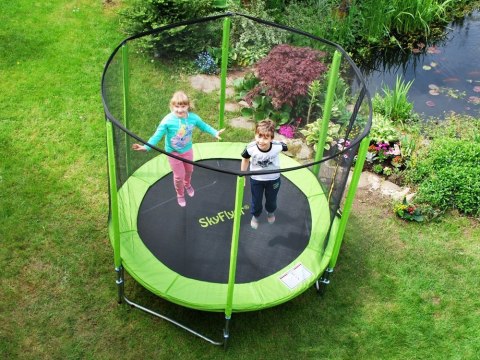 Trampolina ogrodowa SKYFLYER RING 2w1 180cm 6FT