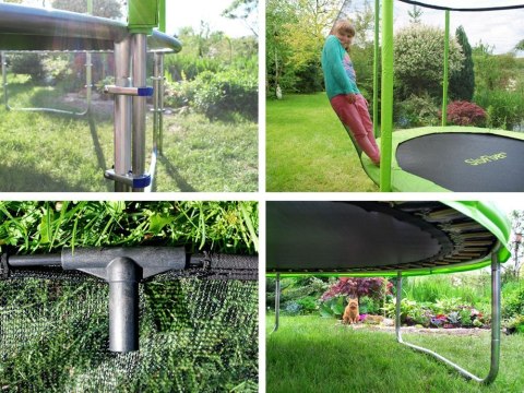 Trampolina ogrodowa SKYFLYER RING 2w1 180cm 6FT