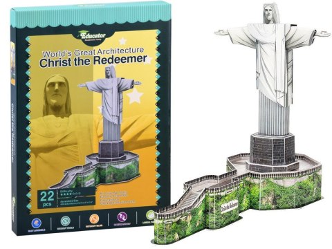 Puzzle 3D Jezus z Rio de Janeiro 22 ele ZA2903