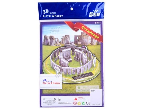 Przestrzenne puzzle 3D 35 elementów Stonehenge ZA3301