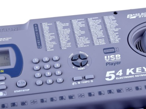 Organy Keyboard 54 klawisze MQ-808USB IN0122