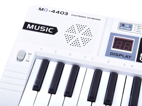 Organy mini Keyboard MQ-4403 mikrofon IN0123