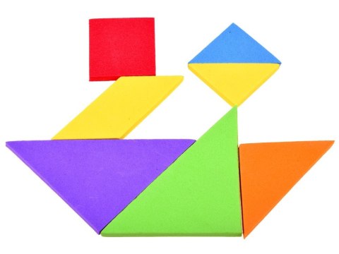 Puzzle piankowe układanka logiczna tangram ZA3343