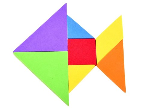 Puzzle piankowe układanka logiczna tangram ZA3343