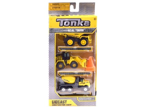 Maszyny budowlane Tonka Autka zestaw 3 szt ZA3617