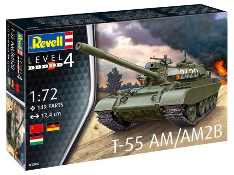 Revell sowiecki Czołg T-55 model skala 1:72 RV0018