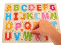 ABECADŁO Literki drewniane alfabet litery TA0056